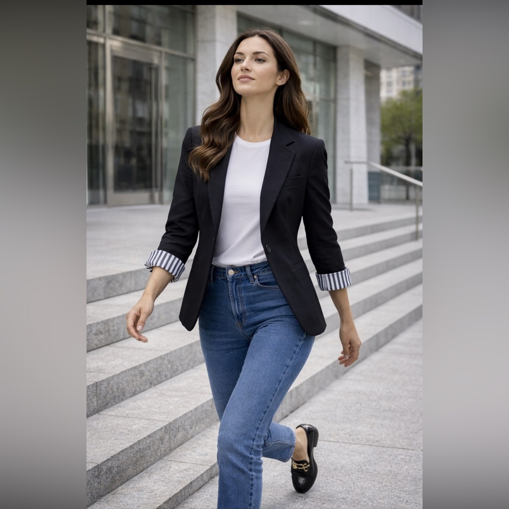 White House Black Classic Black Women's Blazer